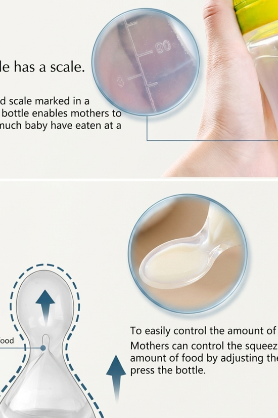 100% Silicone Feeder Spoon - BPA Free