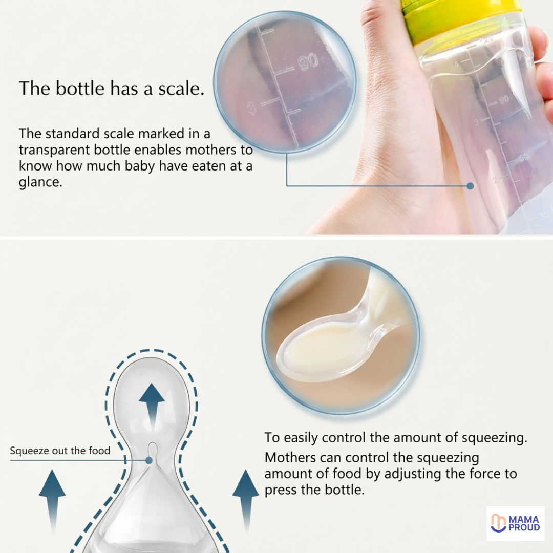 100% Silicone Feeder Spoon - BPA Free
