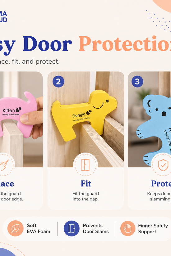 Baby Door Safety Pinch