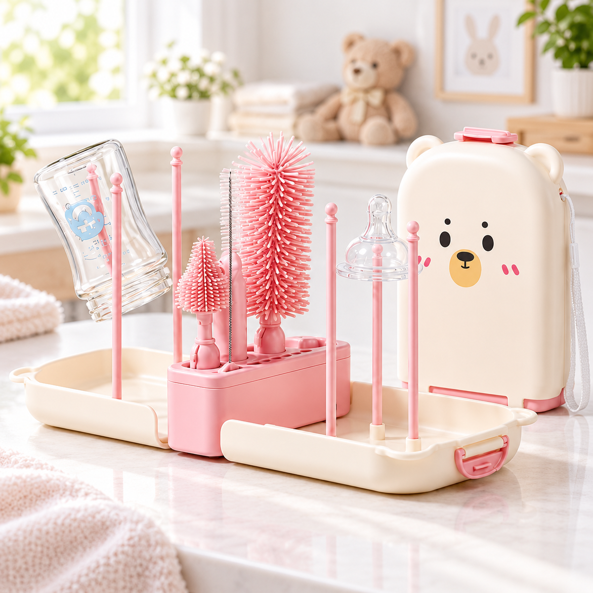 Bottle Cleaning Brush Set