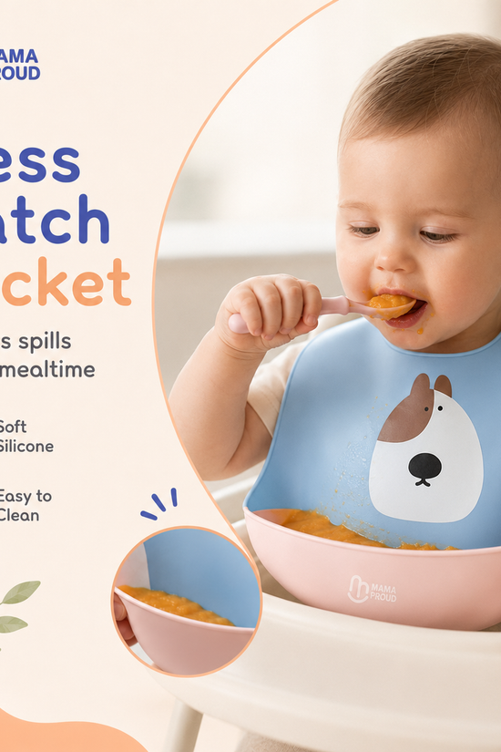 100% Silicone Bib - BPA Free
