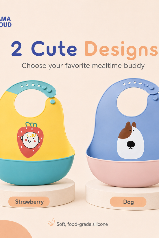 100% Silicone Bib - BPA Free