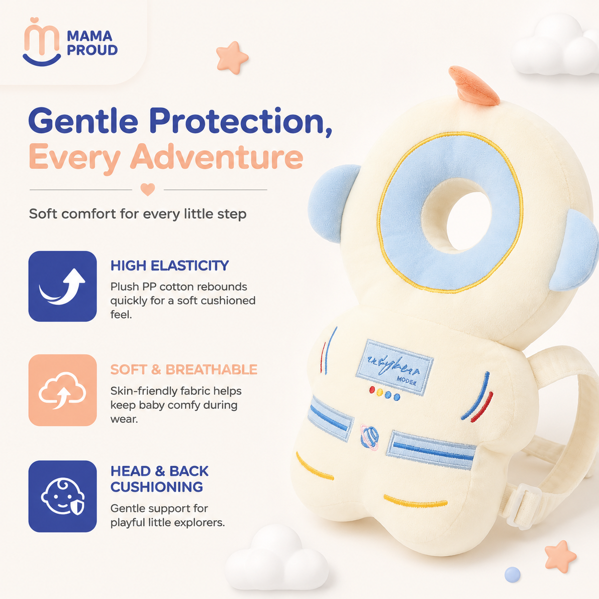 Premium Head Protection Pillow