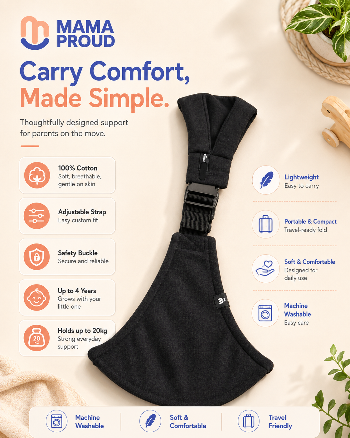 Sling Baby Carrier