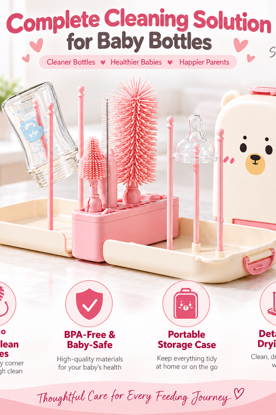 Bottle Cleaning Brush Set