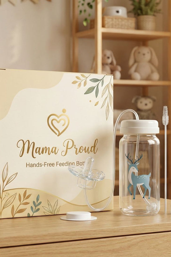 Hands Free Feeding Bottle