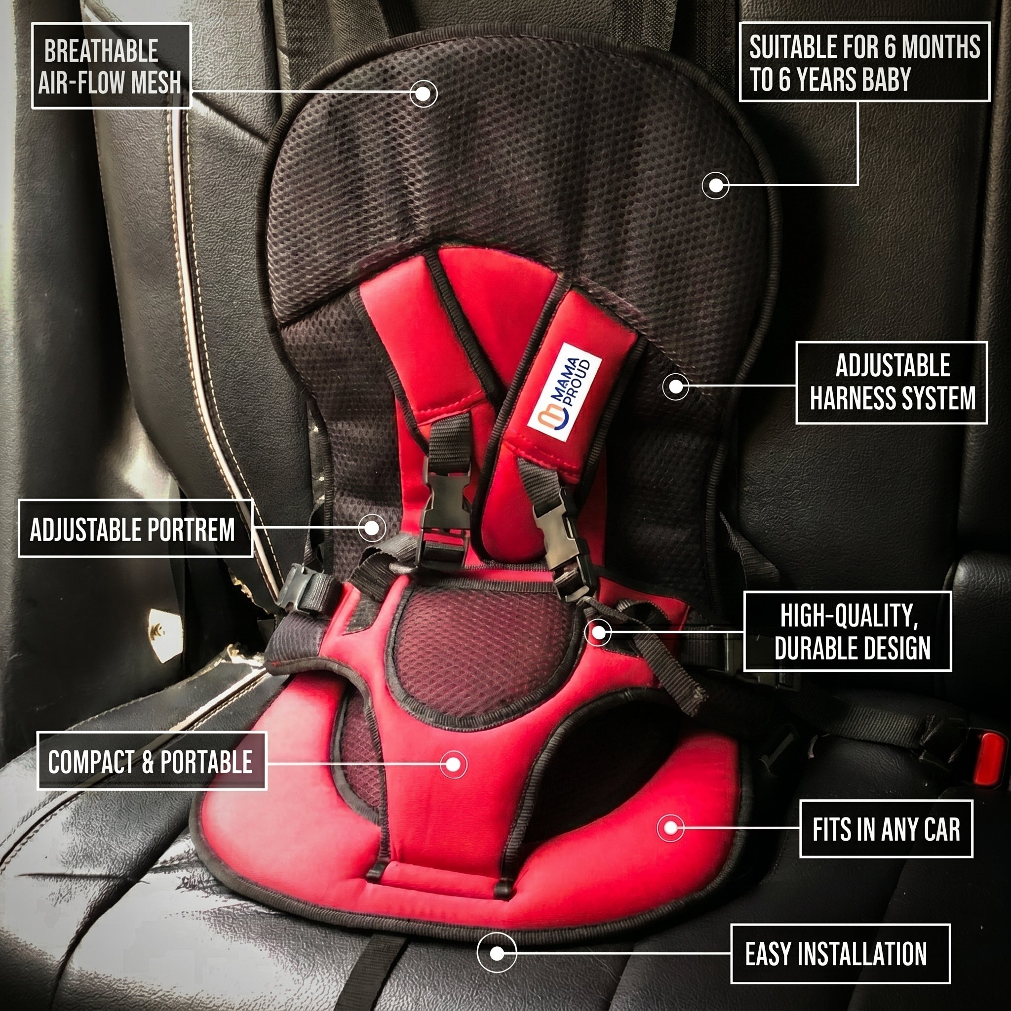 Portable Safety Car Seat
