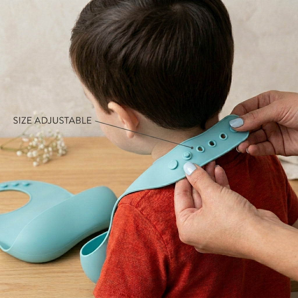 100% Silicone Bib - BPA Free